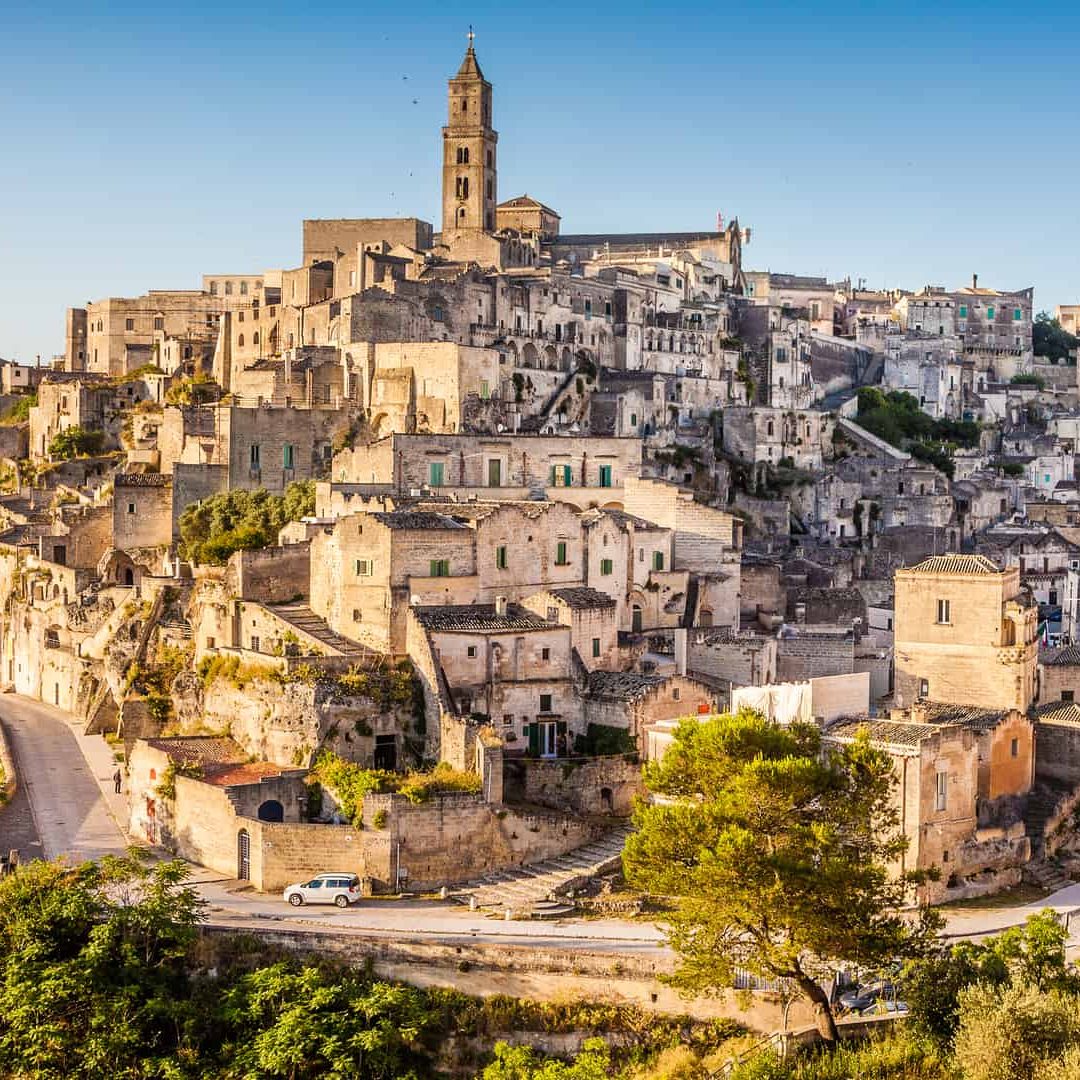 Private transfer from Rome to Matera