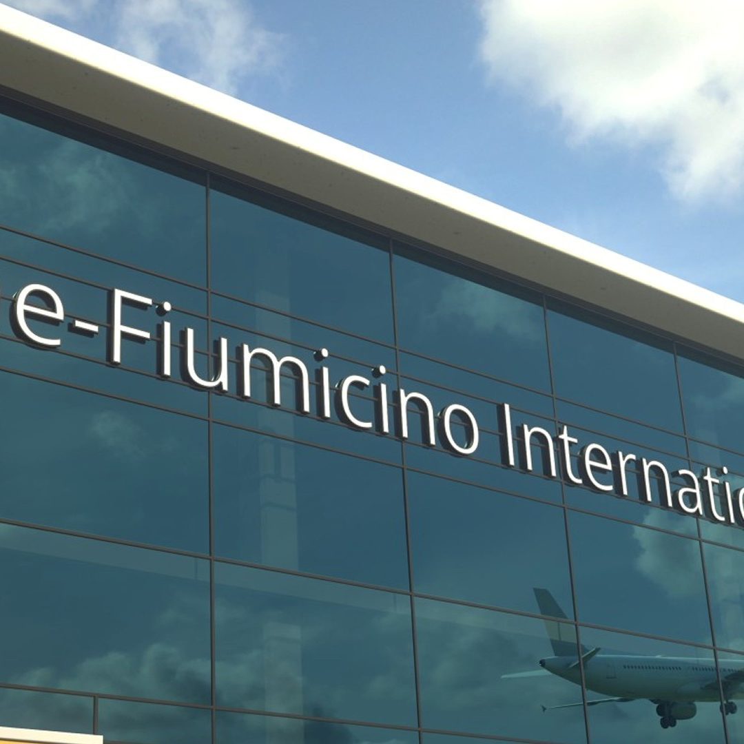 Comfortable private airport transfer from Rome Fiumicino FCO
