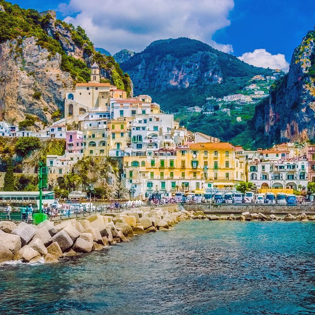 Private transfer from Rome to Amalfi